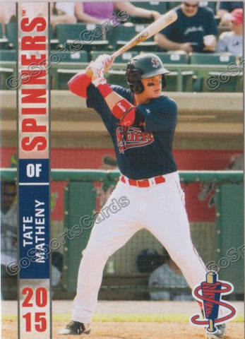 2015 Lowell Spinners Tate Matheny