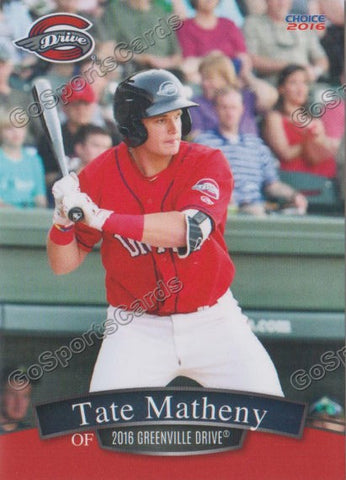 2016 Greenville Drive Tate Matheny