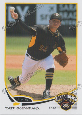 2016 Bradenton Marauders Tate Scioneaux