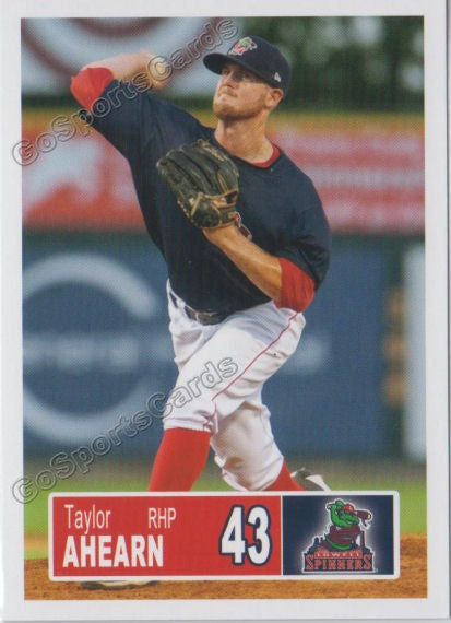 2018 Lowell Spinners Taylor Ahearn