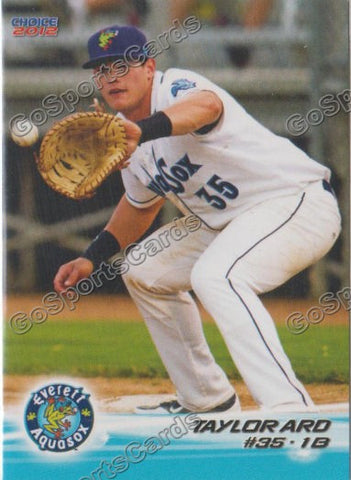 2012 Everett AquaSox Taylor Ard