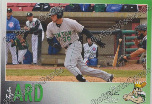 2013 Clinton Lumberkings Taylor Ard
