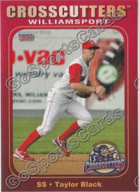 2011 Williamsport Crosscutters Taylor Black