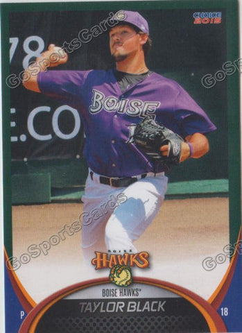 2015 Boise Hawks Taylor Black