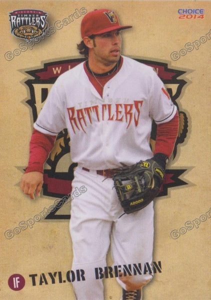 2014 Wisconsin Timber Rattlers Taylor Brennan