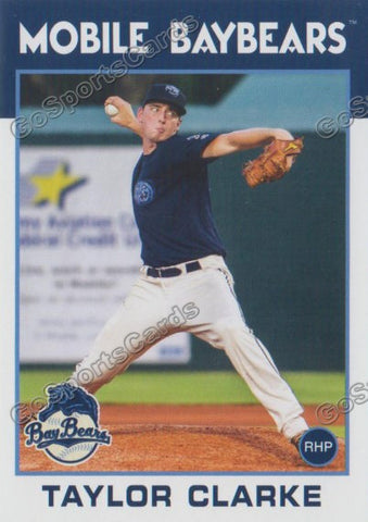 2016 Mobile BayBears Taylor Clarke