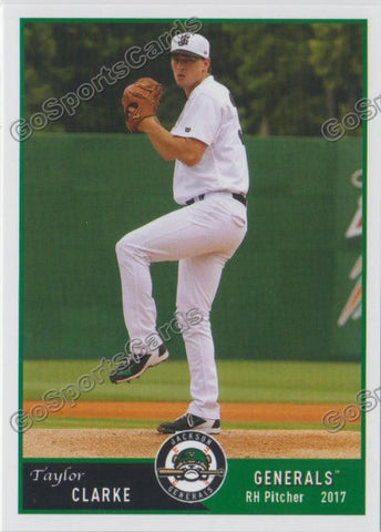 2017 Jackson Generals Taylor Clarke