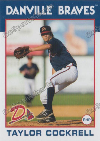2016 Danville Braves Taylor Cockrell