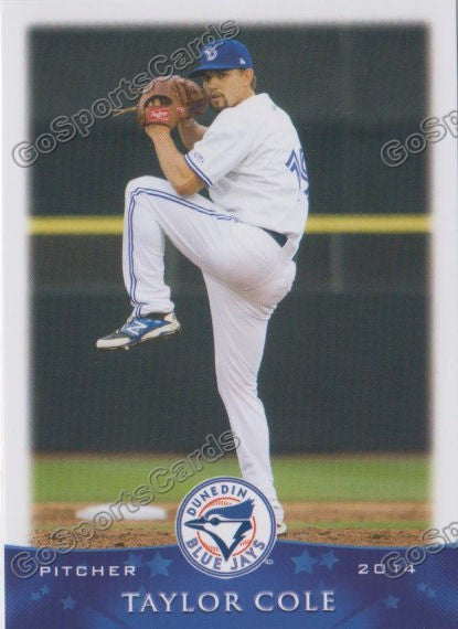 2014 Dunedin Blue Jays Taylor Cole