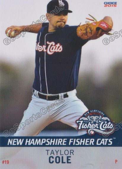2015 New Hampshire Fishercats Taylor Cole