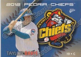 2012 Peoria Chiefs Taylor Davis