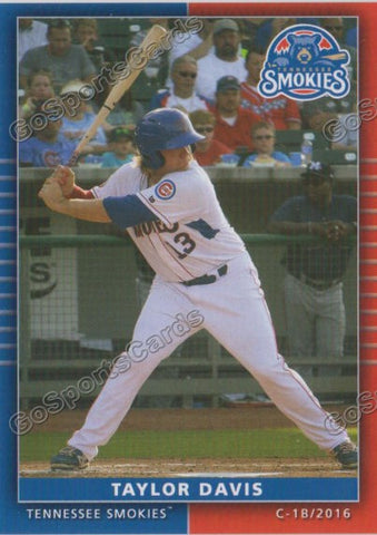 2016 Tennessee Smokies Taylor Davis