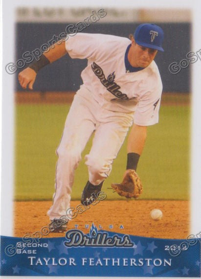 2014 Tulsa Drillers Taylor Featherston