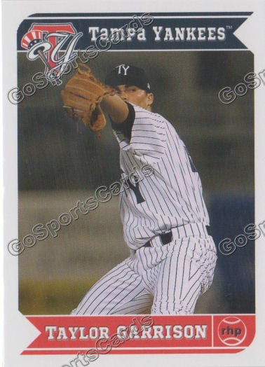 2013 Tampa Yankees Taylor Garrison