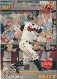 2012 Nashville Sounds Taylor Green