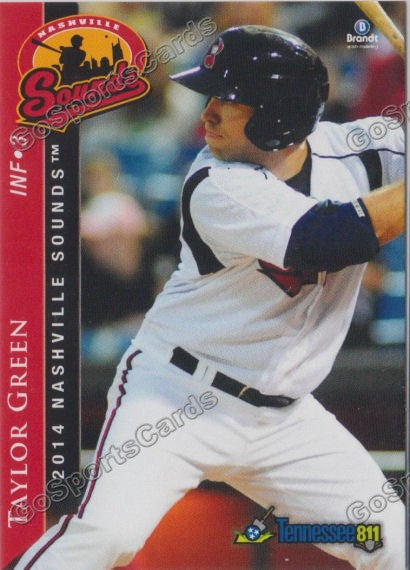 2014 Nashville Sounds Taylor Green