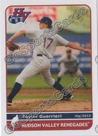 2012 Hudson Valley Renegades Taylor Guerrieri