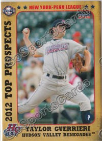2012 New York Penn League Top Prospects NYPL Taylor Guerrieri