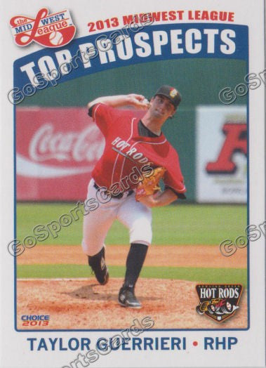 2013 MidWest League Top Prospect Taylor Guerrieri
