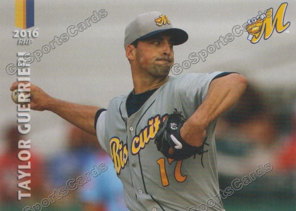 2016 Montgomery Biscuits Taylor Guerrieri
