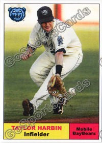 2010 Mobile BayBears Taylor Harbin