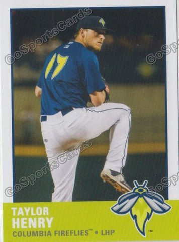 2017 Columbia Fireflies Taylor Henry
