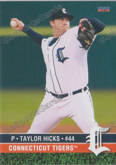 2016 Connecticut Tigers Taylor Hicks
