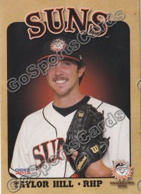 2012 Hagerstown Suns Taylor Hill