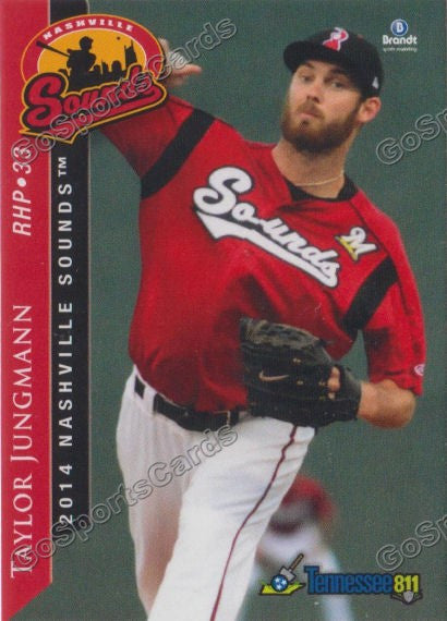 2014 Nashville Sounds Taylor Jungmann