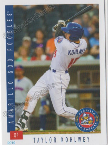 2019 Amarillo Sod Poodles Taylor Kohlwey