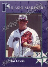 2008 Pulaski Mariners Taylor Lewis