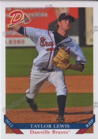 2015 Danville Braves Taylor Lewis