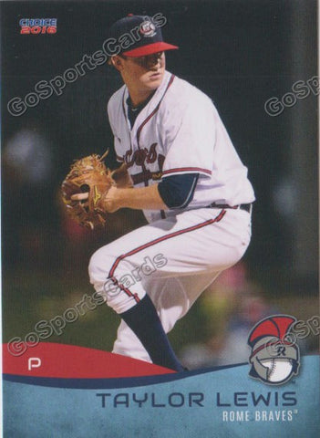 2016 Rome Braves Taylor Lewis