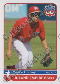 2012 Inland Empire 66ers Taylor Lindsey
