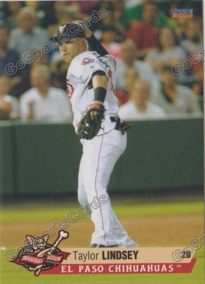 2014 El Paso Chihuahuas Taylor Lindsey