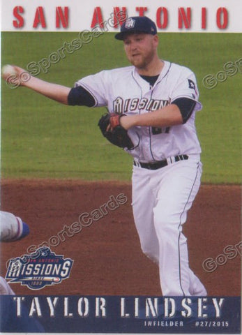 2015 San Antonio Missions Taylor Lindsey