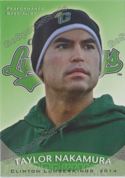 2014 Clinton LumberKings Taylor Nakamura