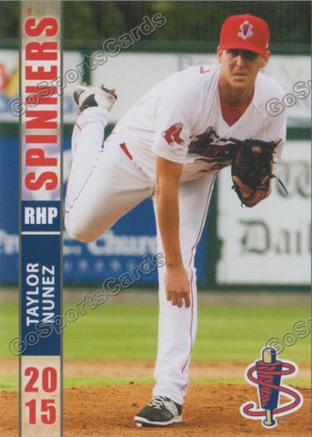 2015 Lowell Spinners Taylor Nunez