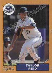 2012 Asheville Tourists Taylor Reid