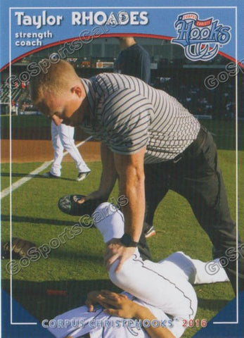 2016 Corpus Christi Hooks Taylor Rhoades