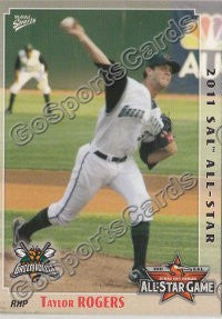 2011 South Atlantic League Southern All Star Taylor Rogers