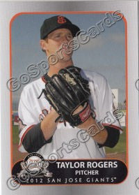 2012 San Jose Giants Taylor Rogers