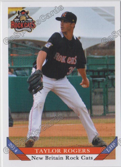 2014 New Britain Rock Cats Taylor Rogers