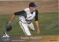 2011 Missoula Osprey Taylor Siemens