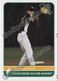 2012 South Bend Silver Hawks Taylor Siemens