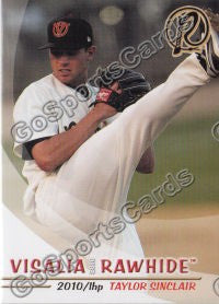 2010 Visalia Rawhide Taylor Sinclair