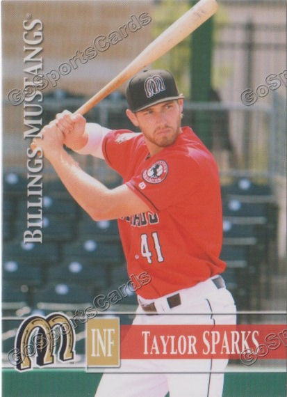2014 Billings Mustangs Taylor Sparks