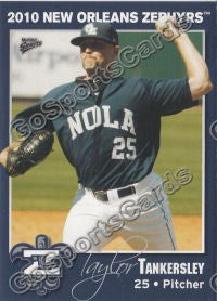2010 New Orleans Zephyrs Taylor Tankersley