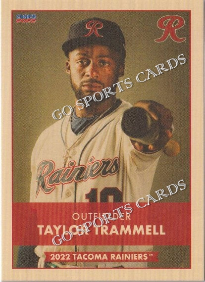 2022 Tacoma Rainiers Taylor Trammell