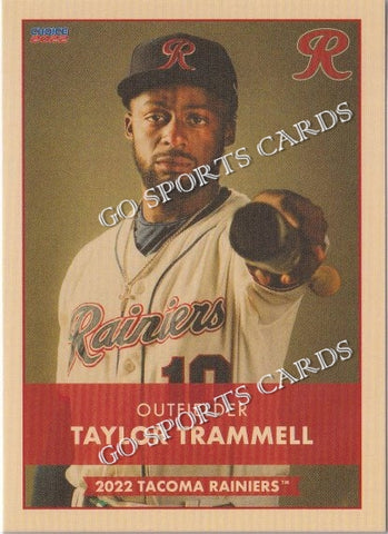 2022 Tacoma Rainiers Taylor Trammell